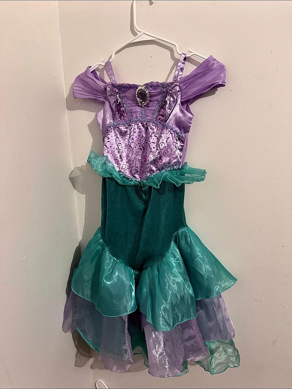 Disney Ariel Costume for Kids – The Little Mermaid Purple & Green Girls 5/6